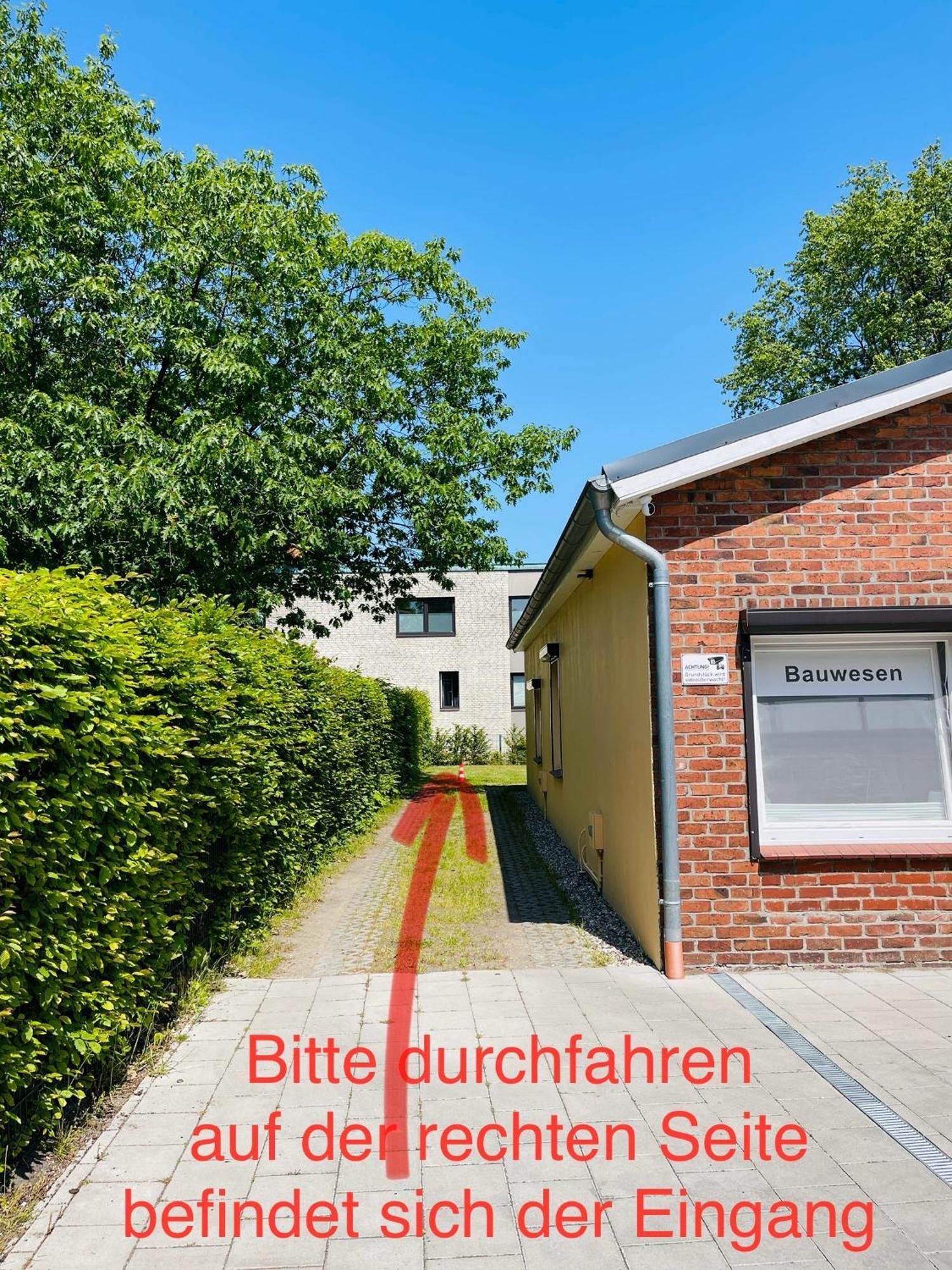 Bungalow-Wohnung Nahe Flughafen Hamburg 诺德施泰特 外观 照片