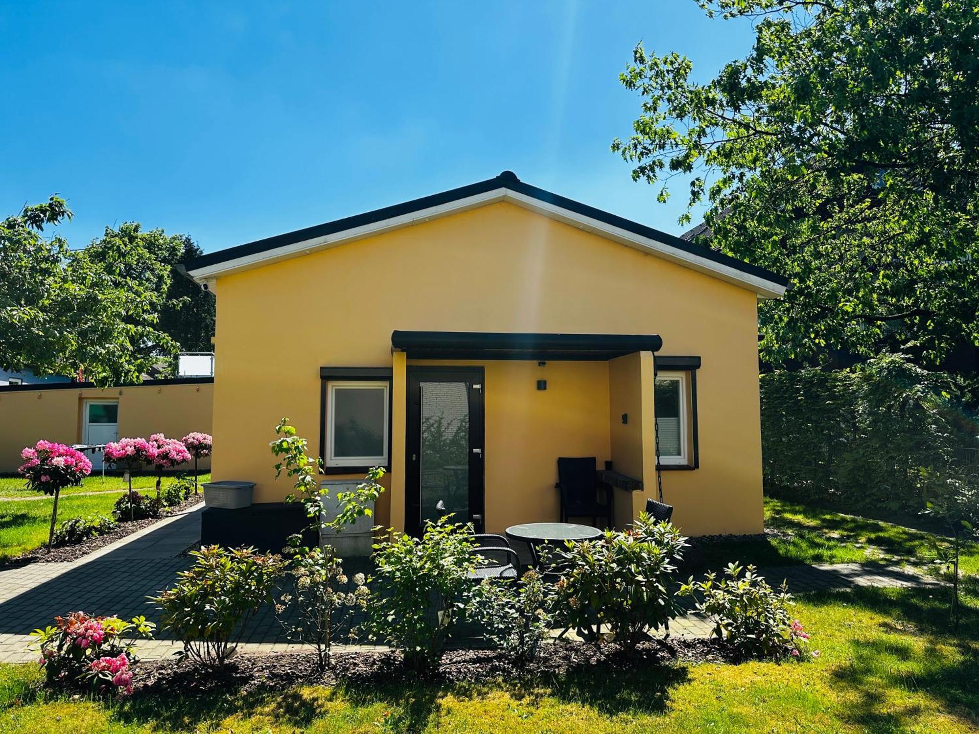 Bungalow-Wohnung Nahe Flughafen Hamburg 诺德施泰特 外观 照片
