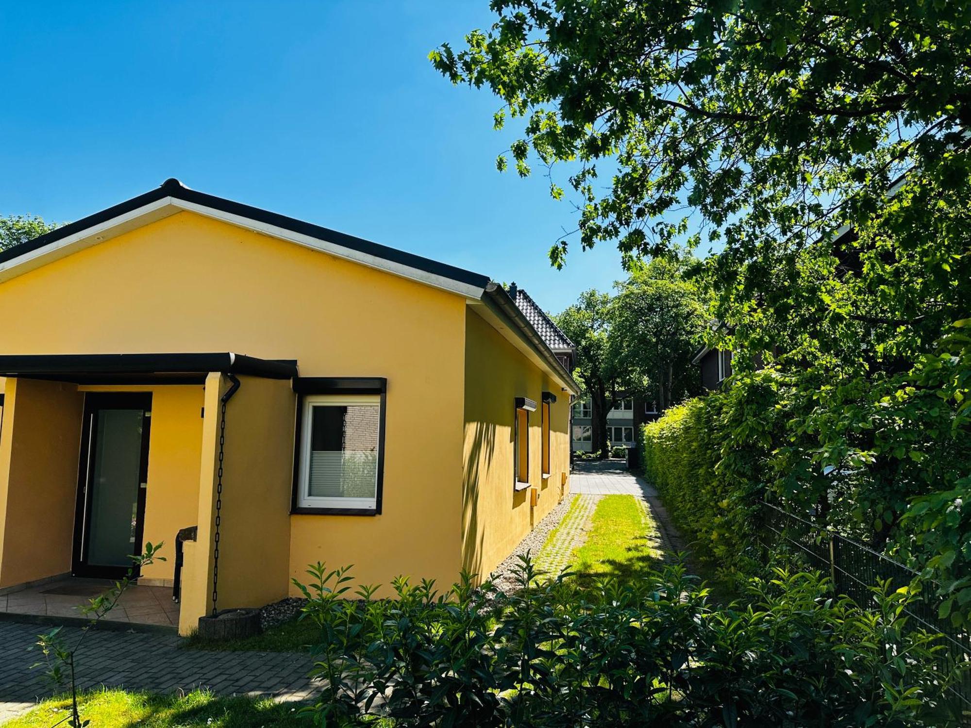 Bungalow-Wohnung Nahe Flughafen Hamburg 诺德施泰特 外观 照片