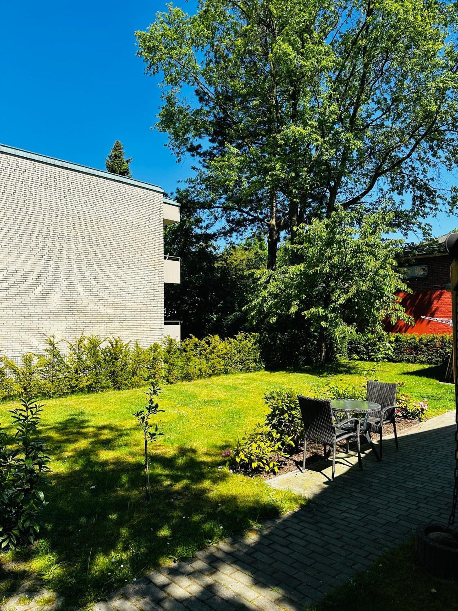 Bungalow-Wohnung Nahe Flughafen Hamburg 诺德施泰特 外观 照片